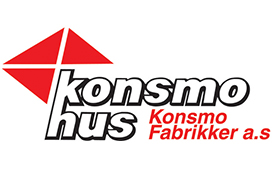 Konsmo hus fabrikker logo
